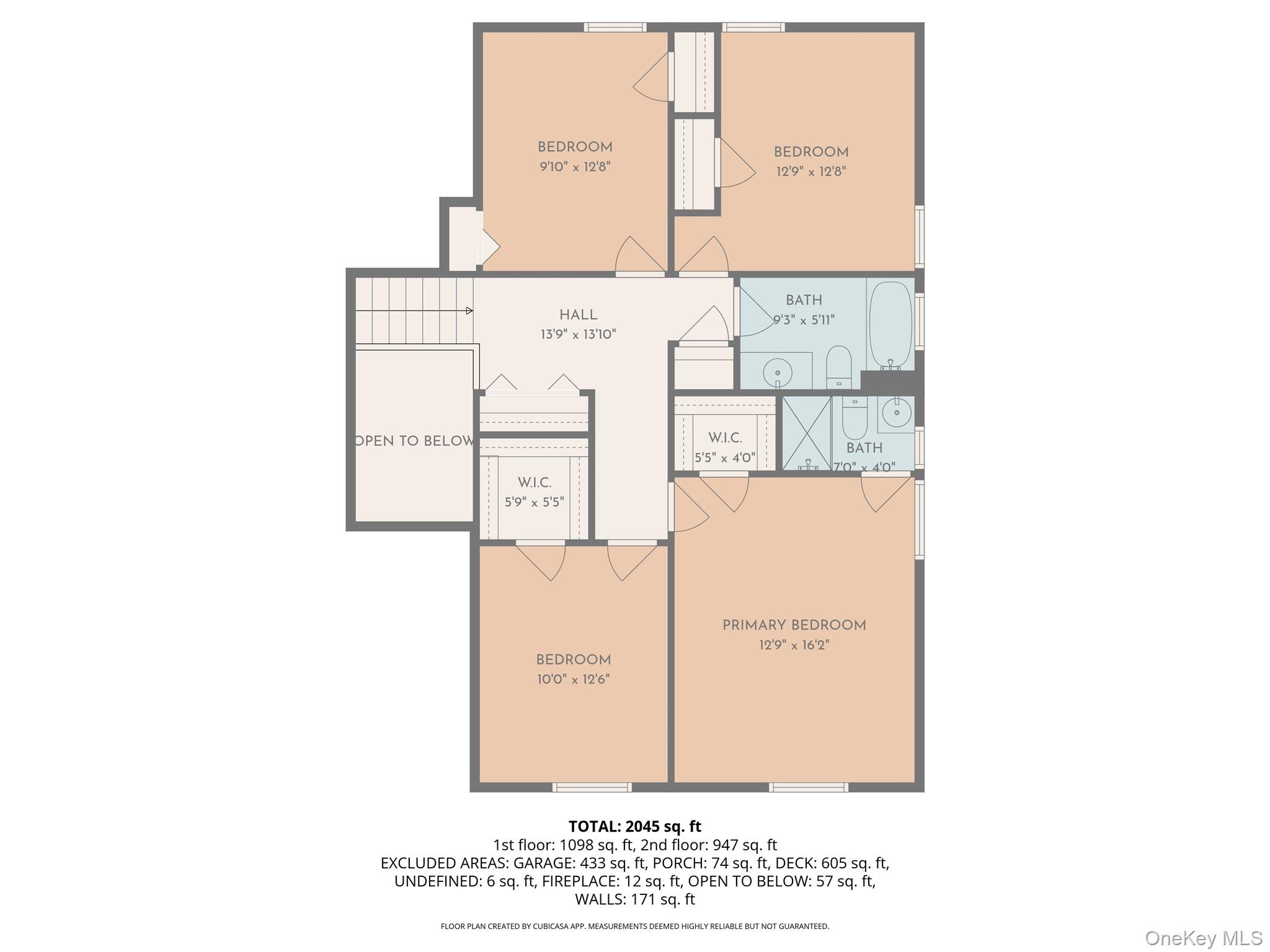 63 Farview Road Carmel, NY 10512 - Photo 45 of 46 Second floor plan