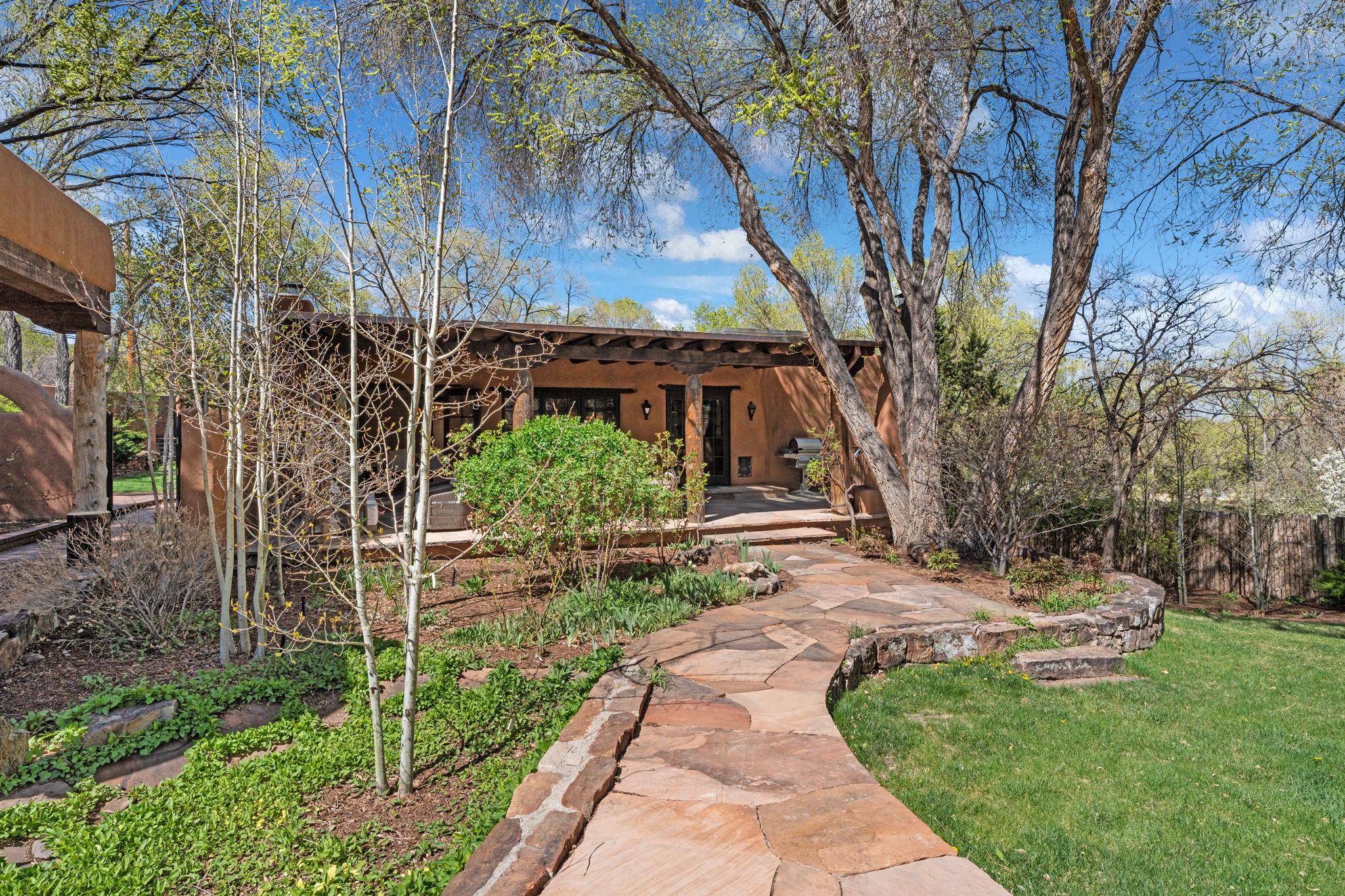 1299 Upper Canyon Road Santa Fe, NM 87501 - Photo 1 of 1 Portal/Kitchen Entrance