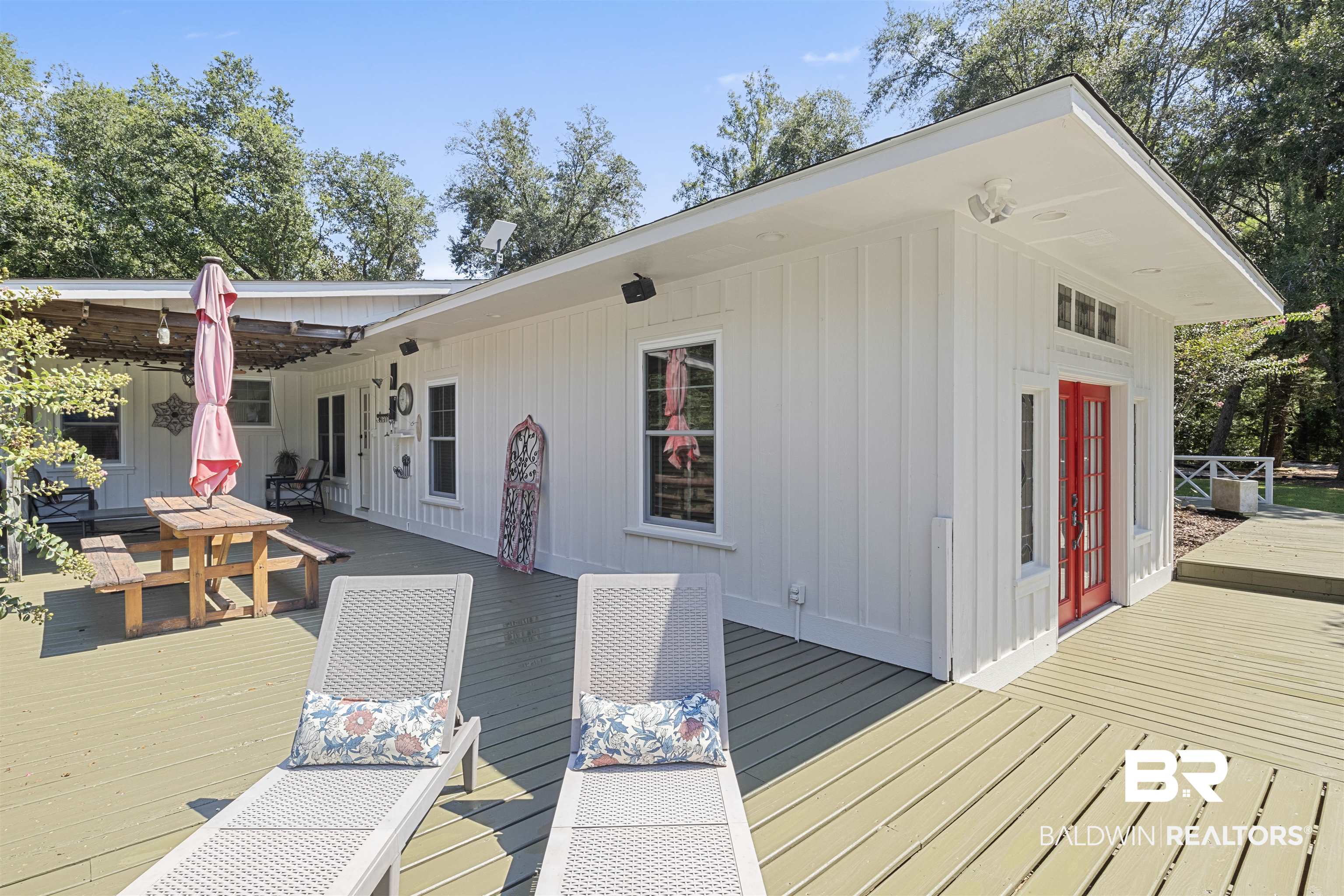 15100 Vasko Road Silverhill, AL 36576 - Photo 44 of 51 View of wooden deck