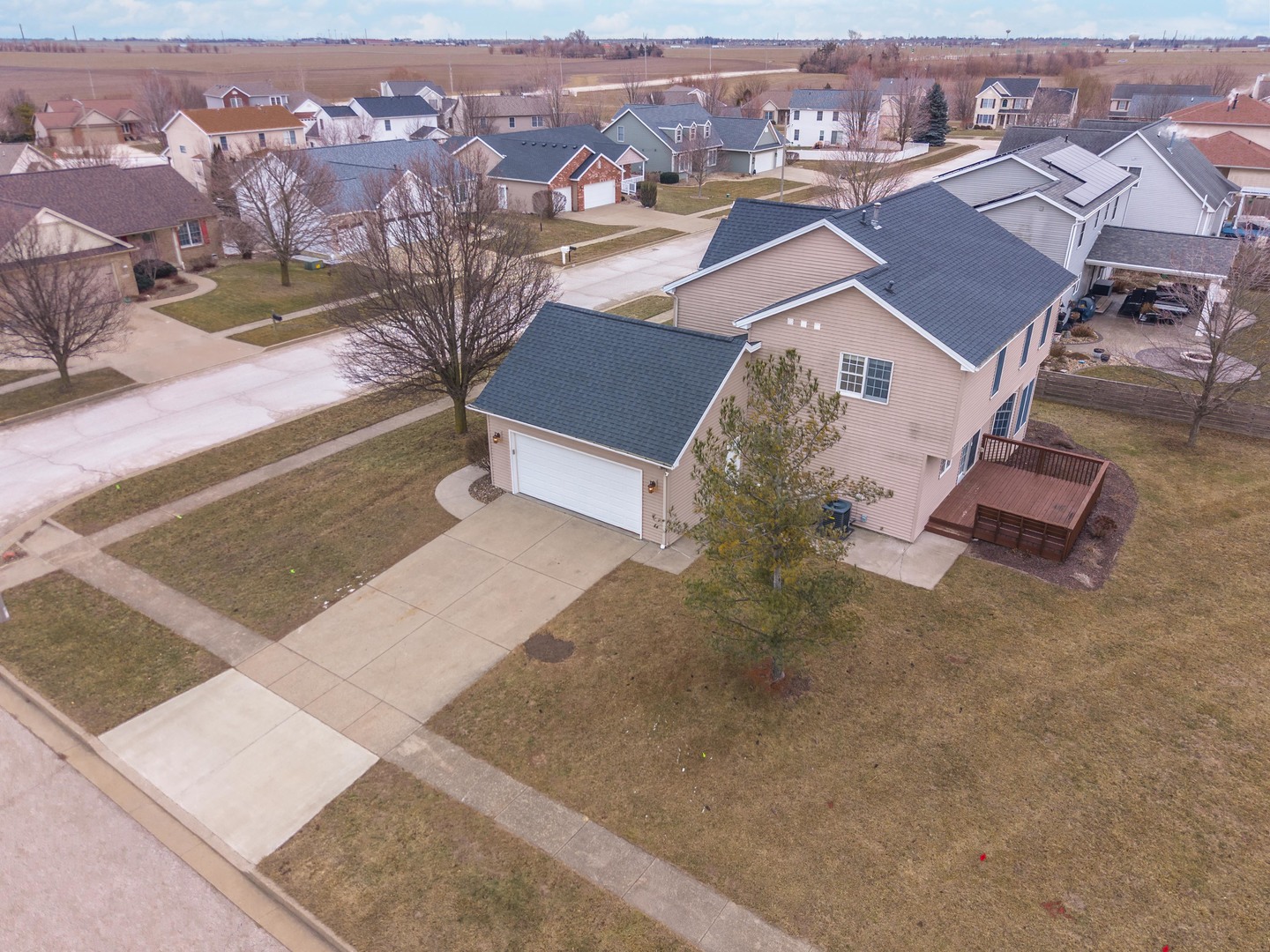 2409 Sanford Lane Normal, IL 61761 - Photo 54 of 62 an aerial view of residential houses with outdoor space