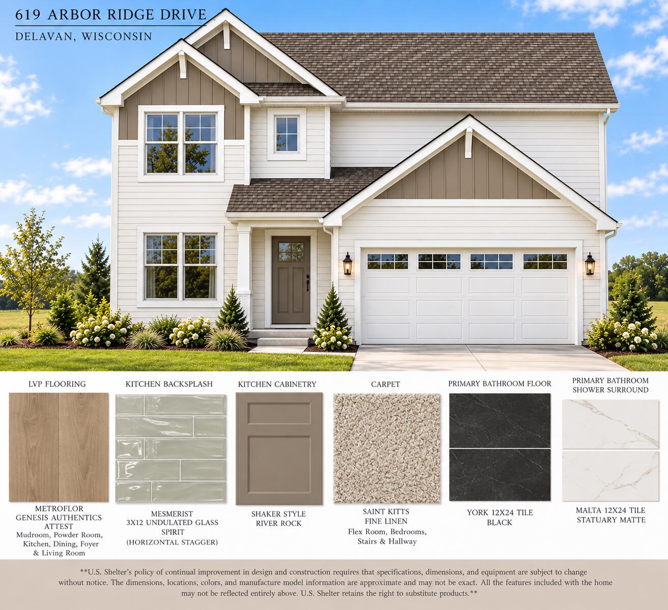 Colors seen may slightly differ from actual selection.