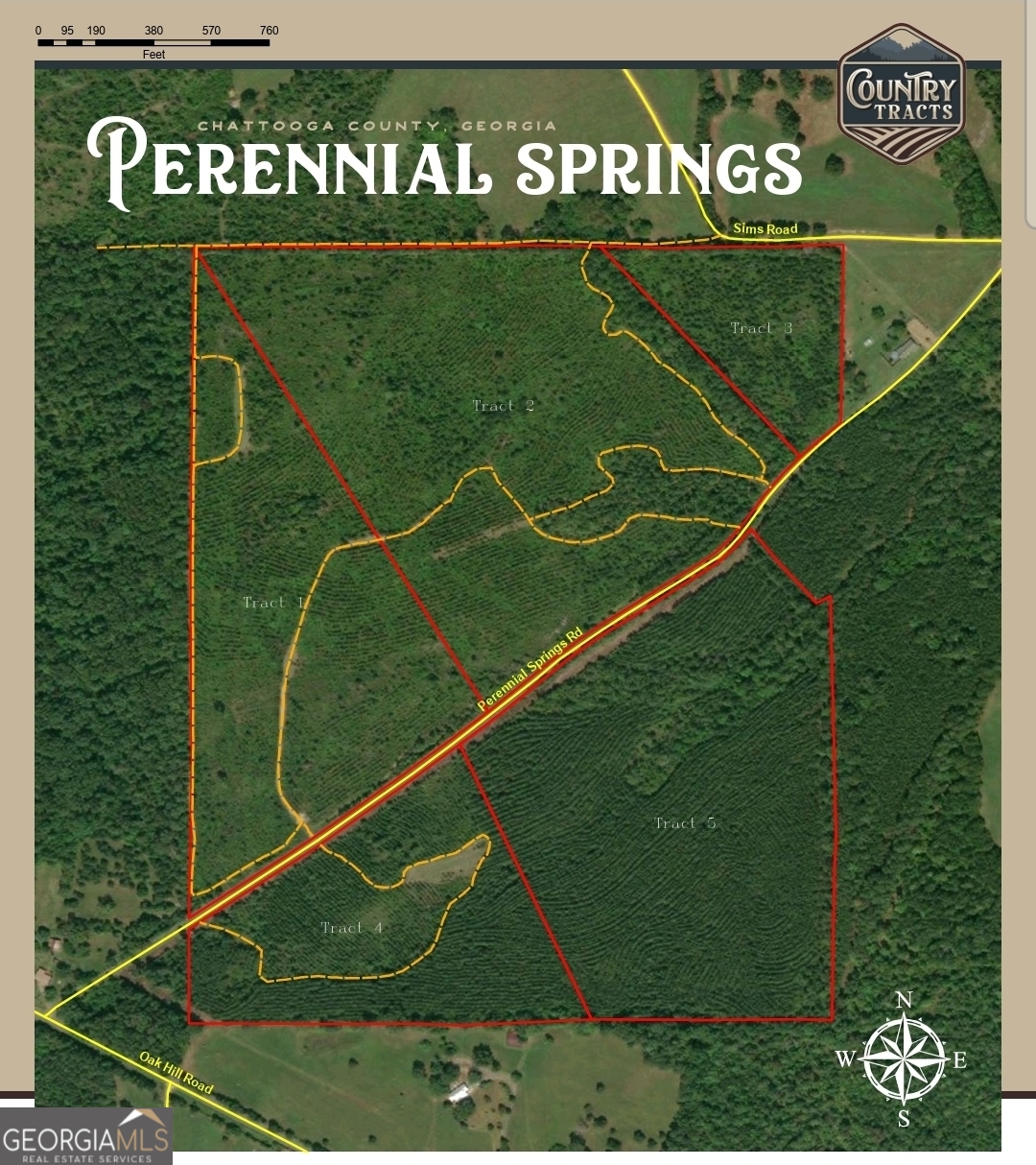 46 Owens Dairy Road Summerville, GA 30747 - Photo 17 of 20 a view of a tennis court