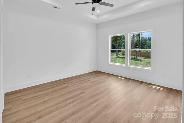 wooden floor in an empty room