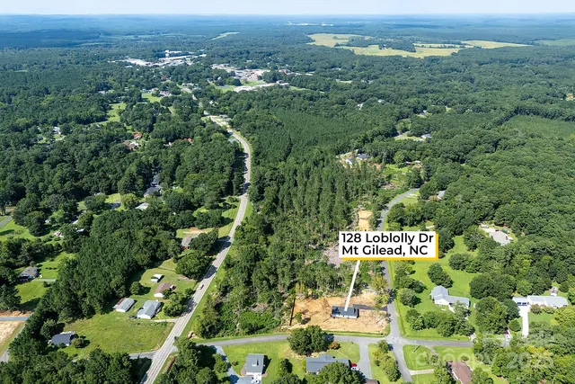 an aerial view of a city with lots of residential buildings and green space