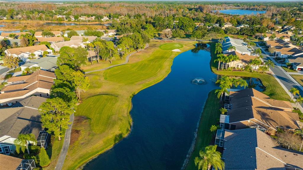 20804 Eustis Road Land O Lakes, FL 34637 - Photo 44 of 65 an aerial view of residential houses with outdoor space