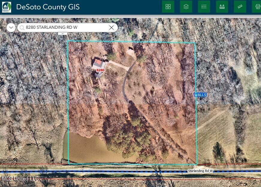 8280 Star Landing Road Lake Cormorant, MS 38641 - Photo 31 of 31 Aerial View