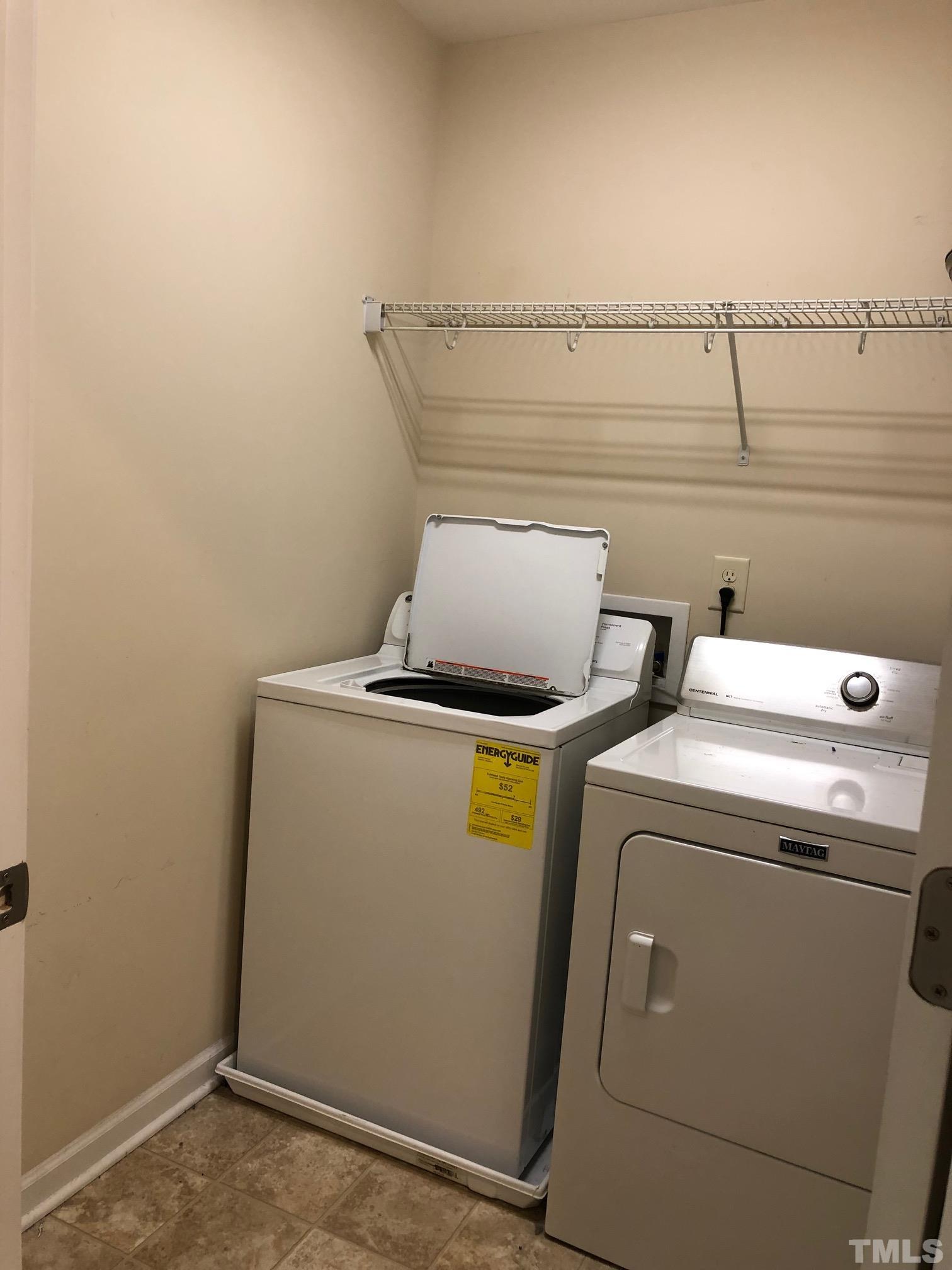 4252 Brintons Cottage Street Raleigh, NC 27616 - Photo 18 of 19 a utility room with dryer and washer
