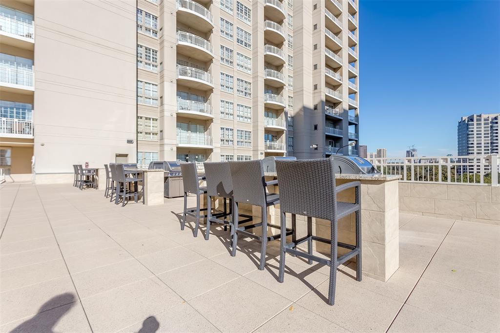 3225 Turtle Creek Boulevard, Unit 10 Dallas, TX 75219 - Photo 30 of 38 View of patio with area for grilling