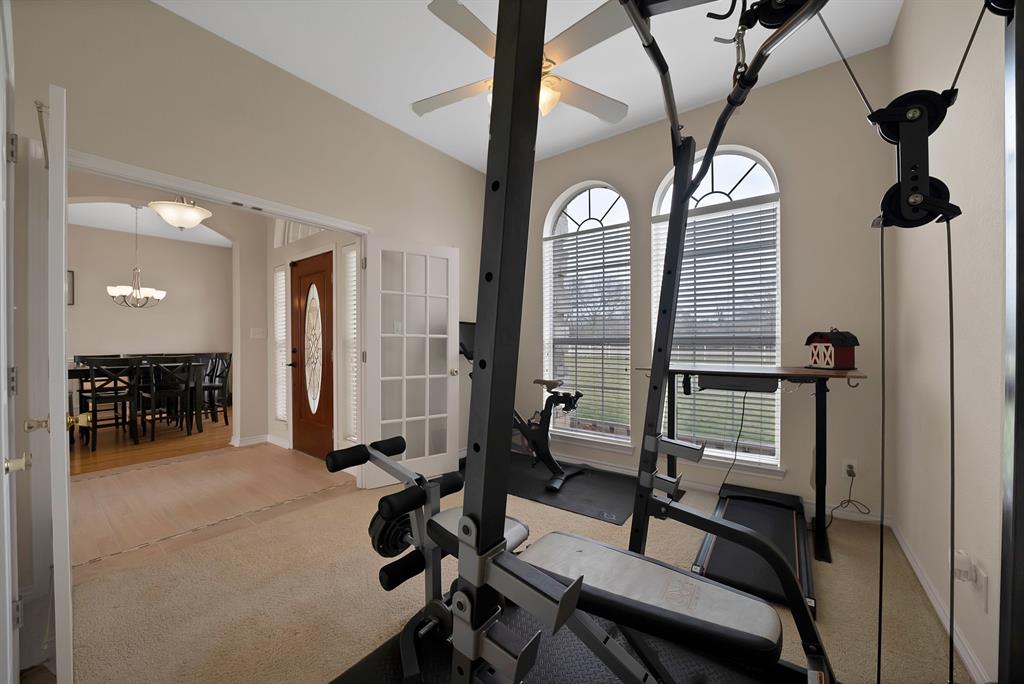 11692 Foutch Road Pilot Point, TX 76258 - Photo 8 of 40 a view of a livingroom with furniture and front door