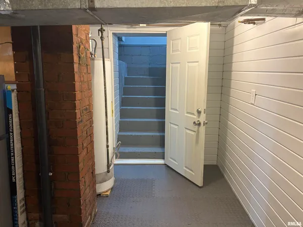 a view of front door