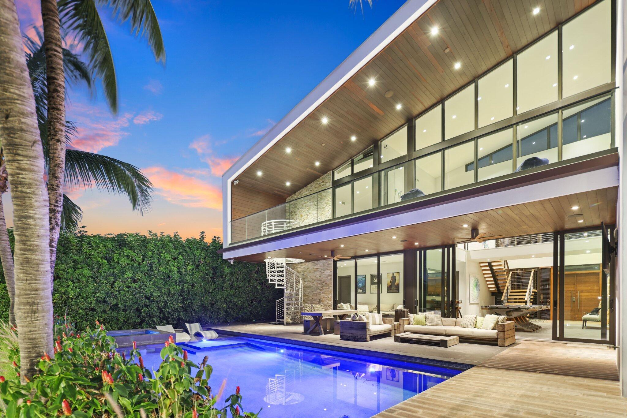 830 Northeast 71st Street Boca Raton, FL 33487 - Photo 71 of 76 Twilight Photography