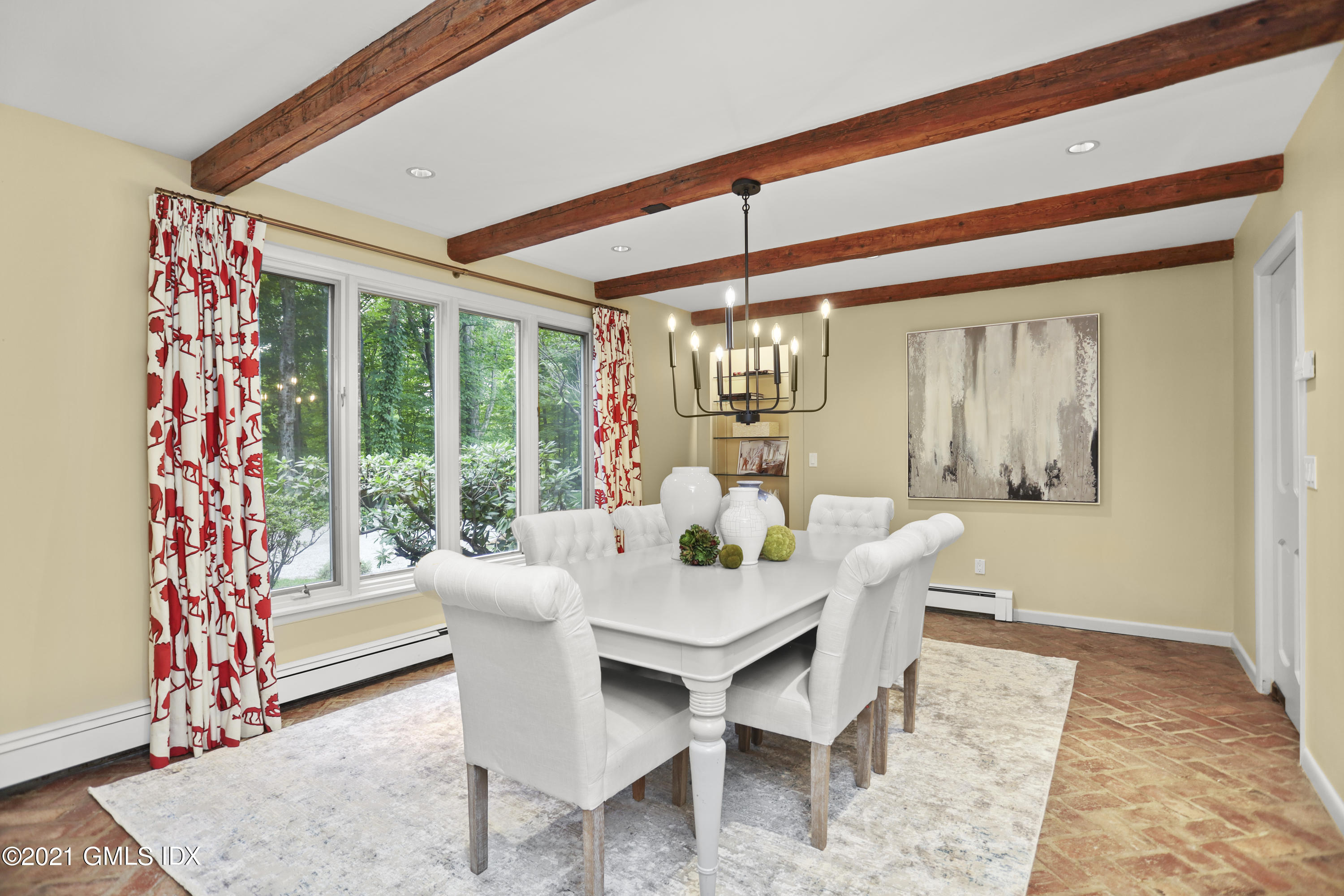 12 Guinea Road Greenwich, CT 06830 - Photo 7 of 29 a dining room with furniture and window