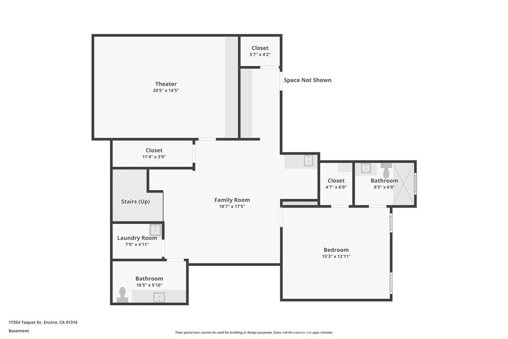 17354 Toquet Drive Encino, CA 91316 - Photo 75 of 75 Bottom floor