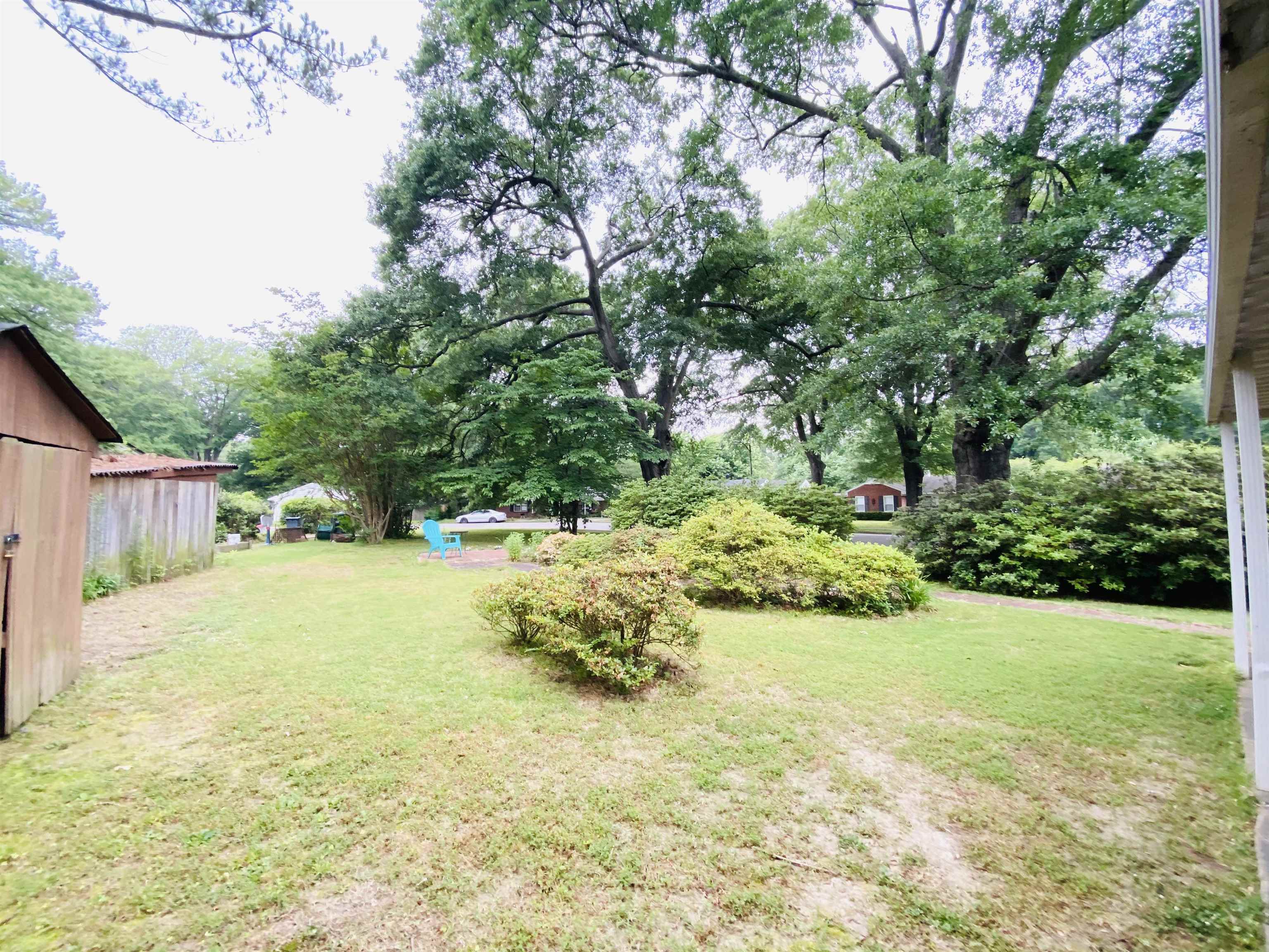 4611 Sea Isle Road Memphis, TN 38117 - Photo 23 of 24 a view of a backyard with large trees