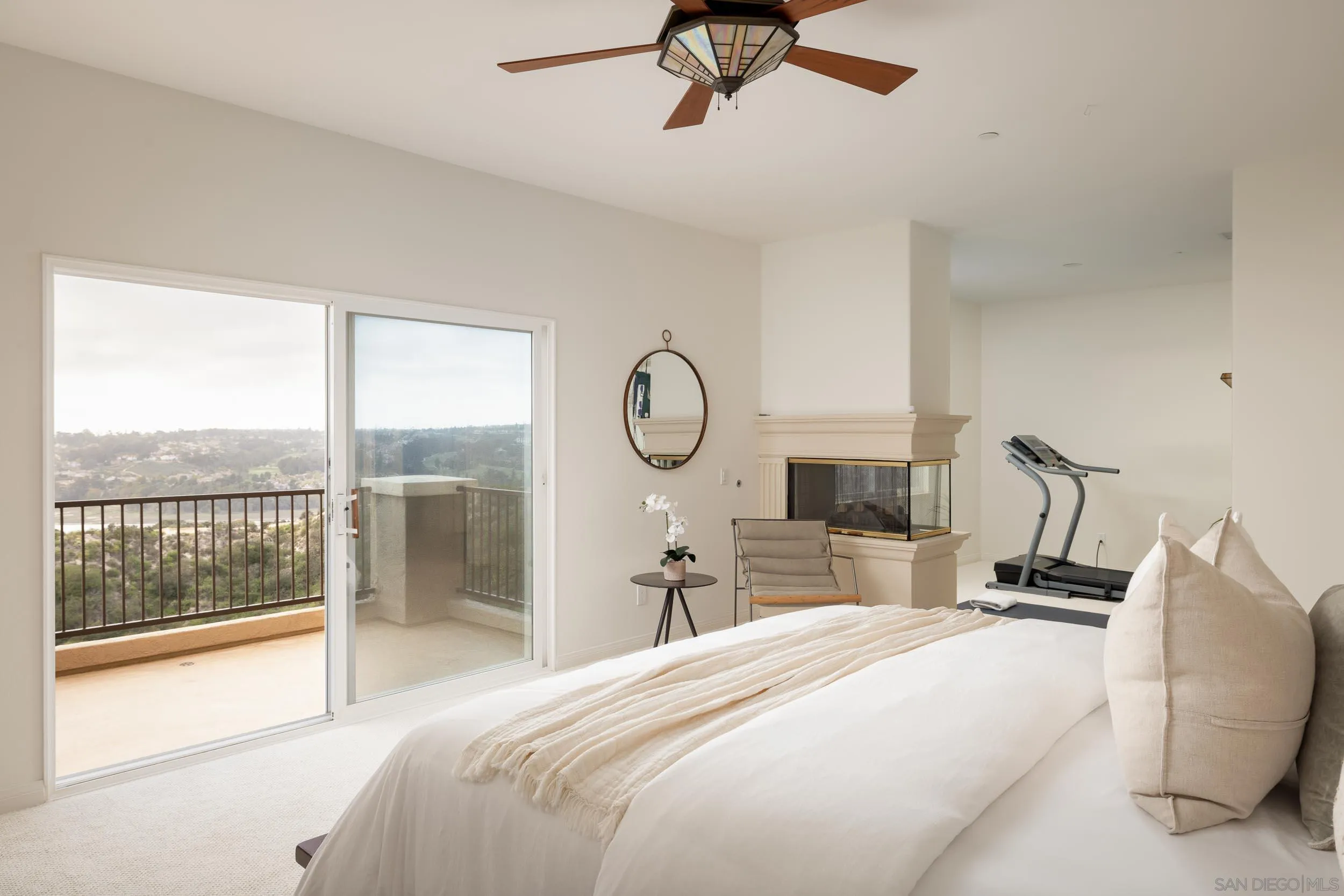 1786 Swallowtail Road Encinitas, CA 92024 - Photo 18 of 46 a bedroom with bed and a large window