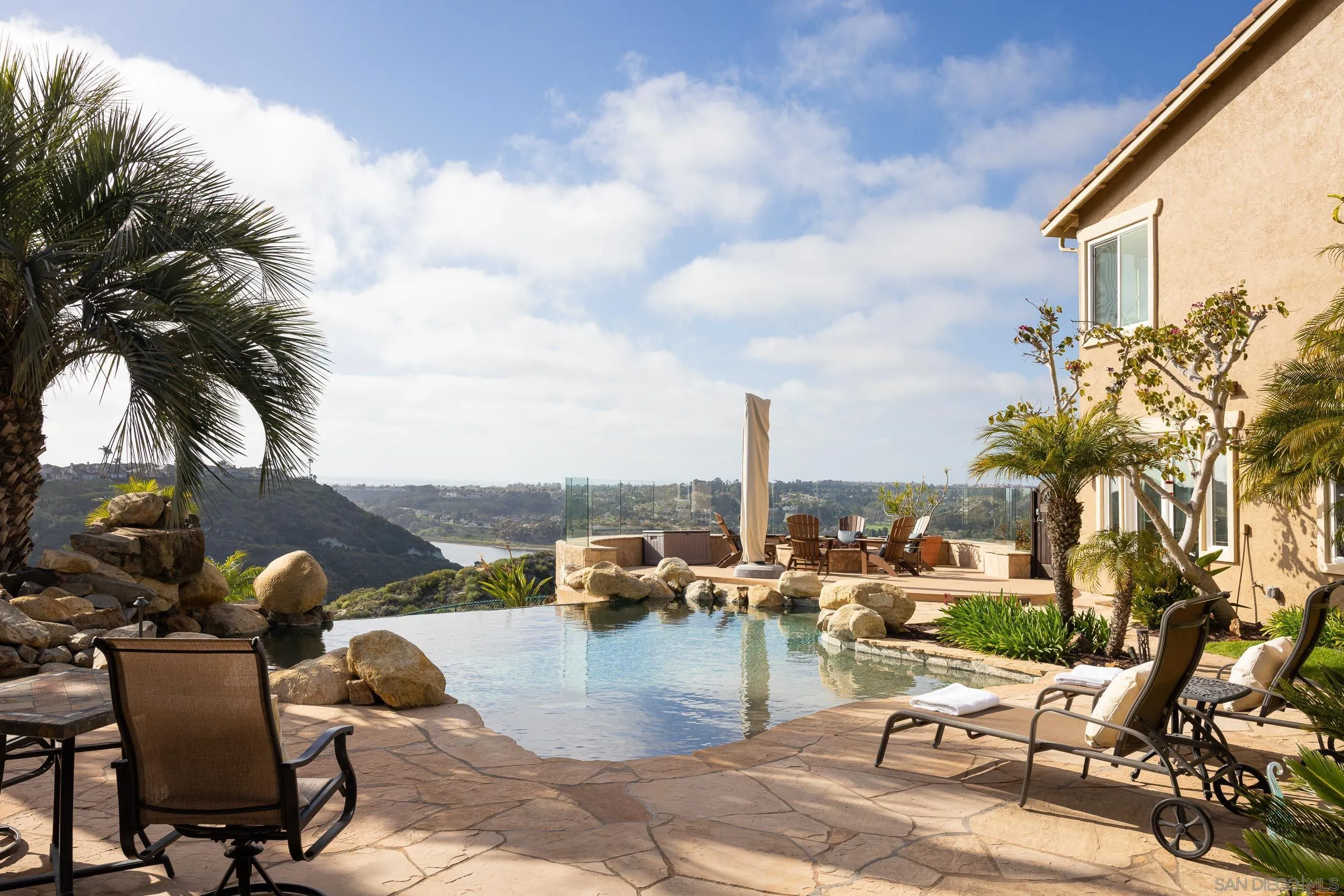 1786 Swallowtail Road Encinitas, CA 92024 - Photo 35 of 46 a view of a terrace with sitting area