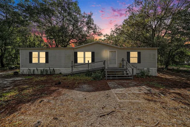 a front view of a house with yard