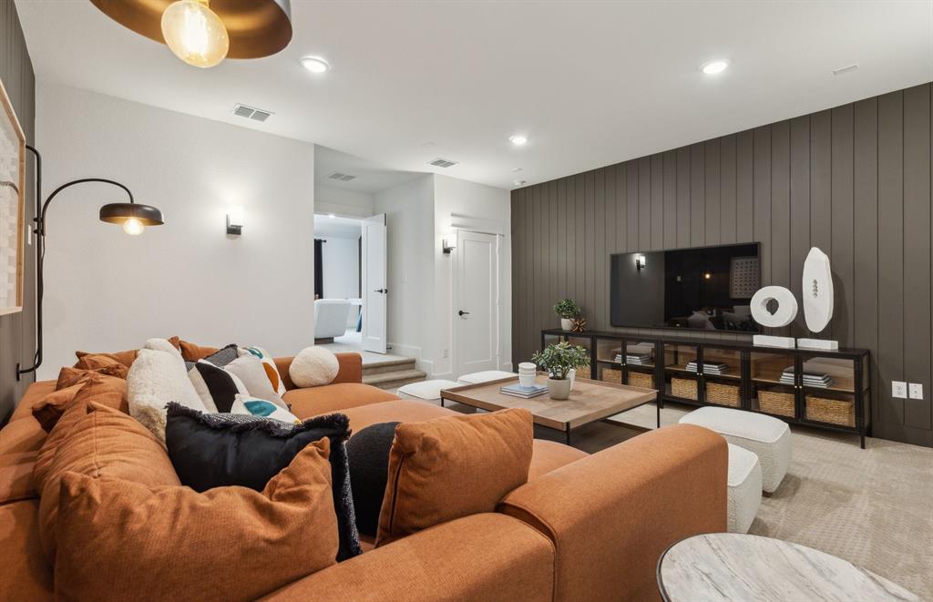 11141 Carham Street Haslet, TX 76052 - Photo 10 of 20 Deep media room perfect for movie nights and entertainment *Model representation