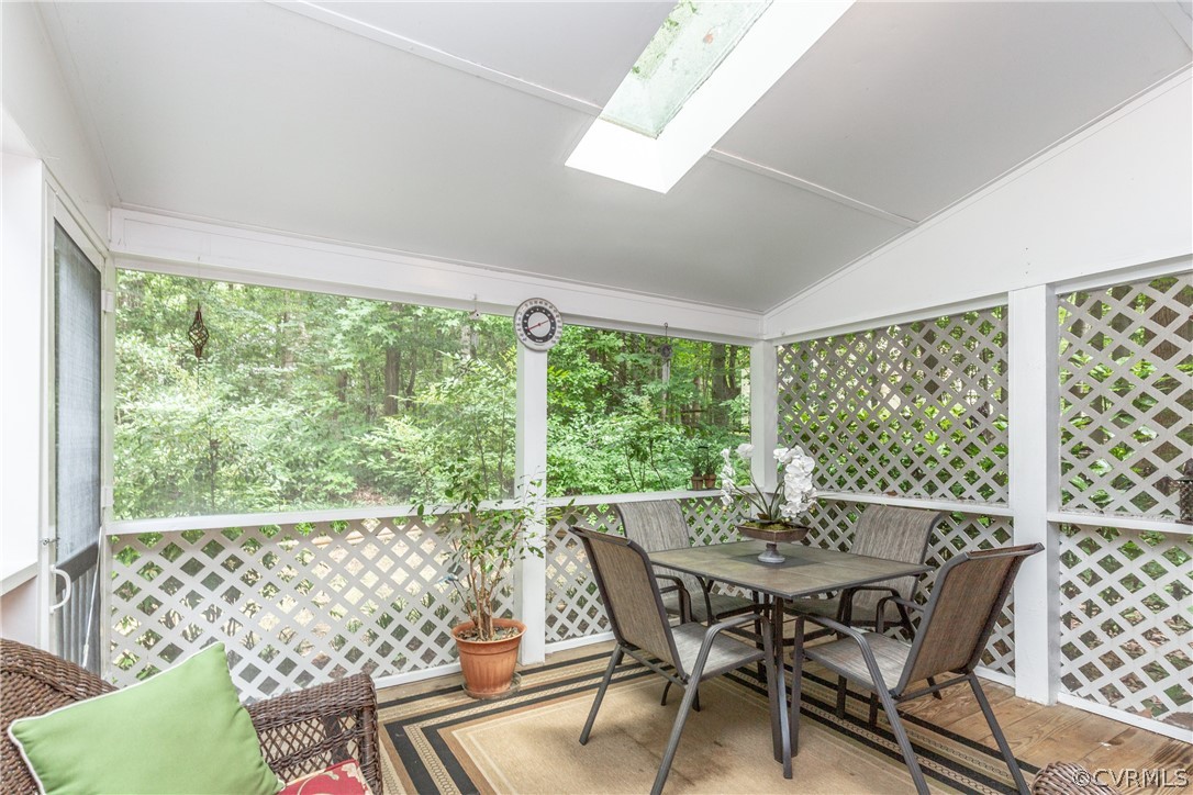 4542 Little Ridge Lane Chesterfield, VA 23832 - Photo 32 of 40 a view of a dining room with furniture window and outside view