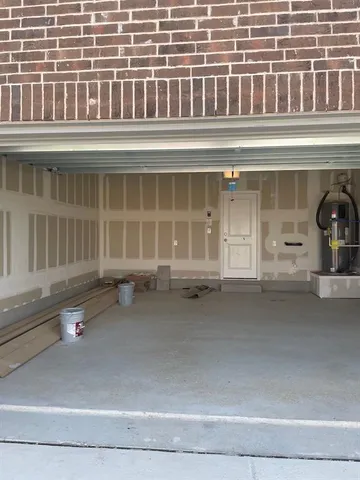 a front view of a building