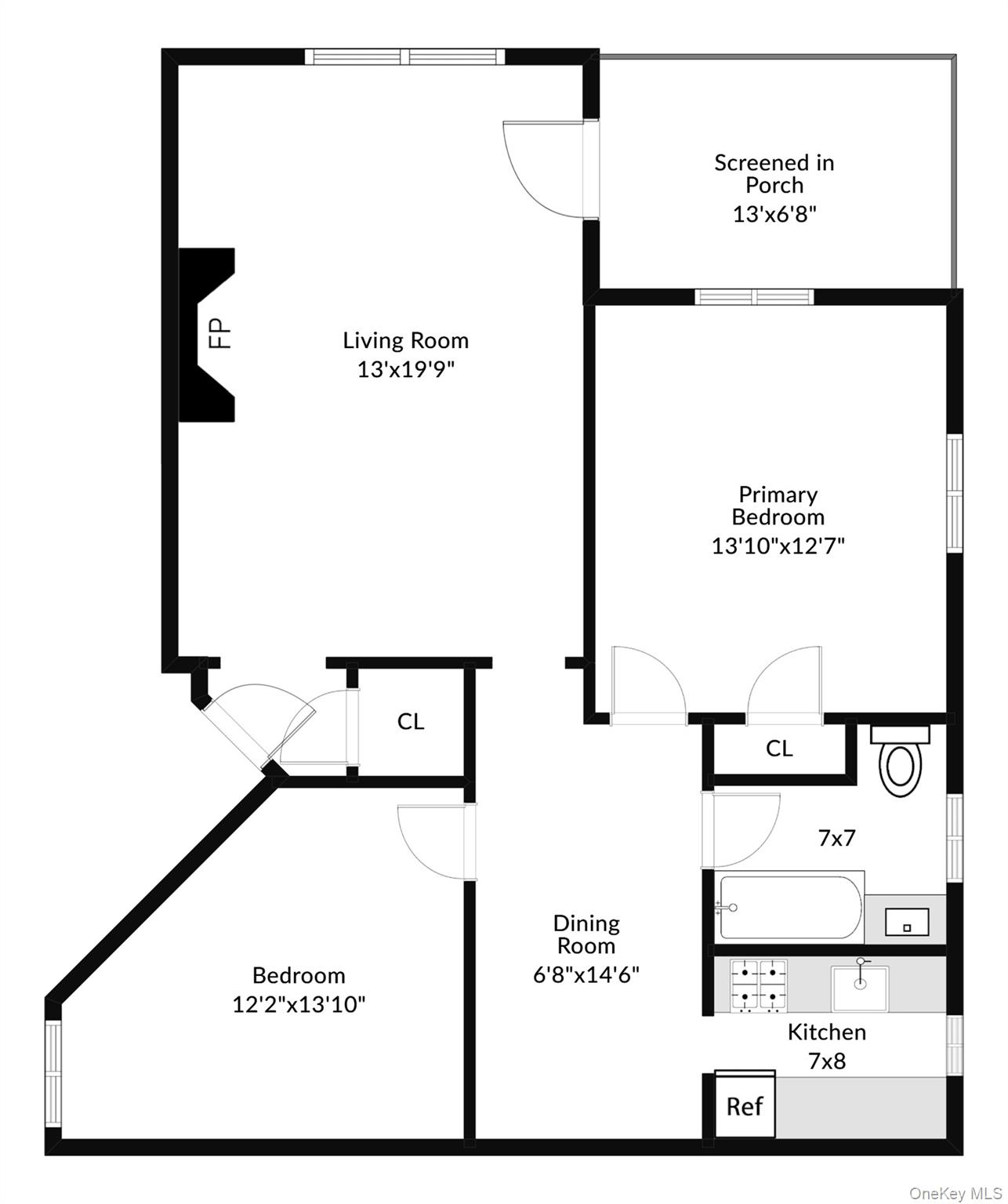 64 Kensington Road, Unit 1B Bronxville, NY 10708 - Photo 21 of 21 View of room layout
