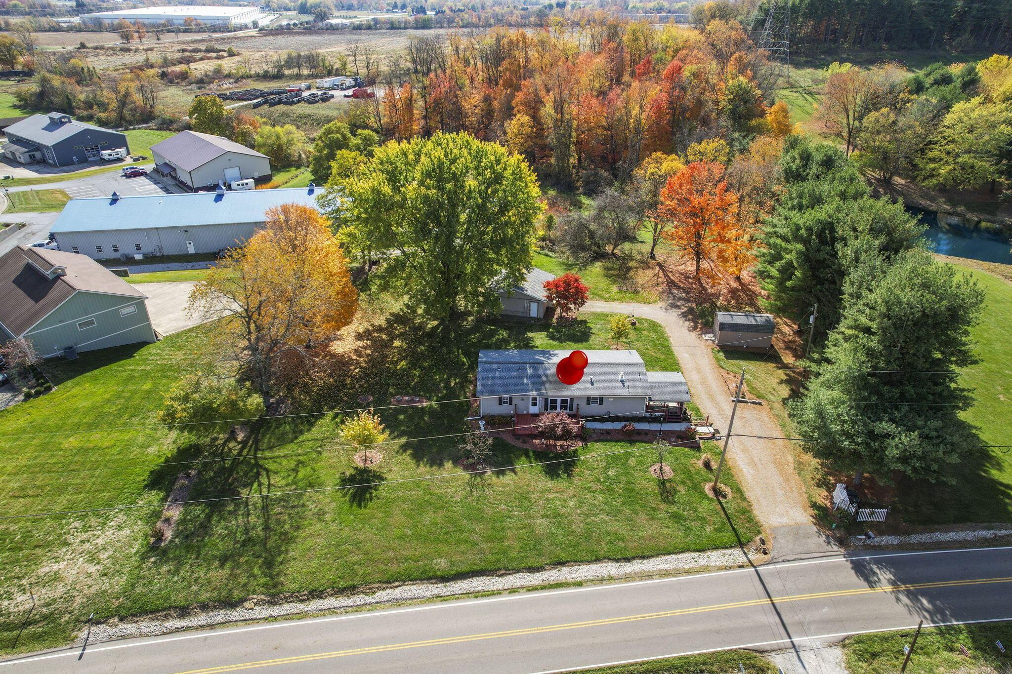 2782 James Road Granville, OH 43023 - Photo 41 of 42 Home from aerial