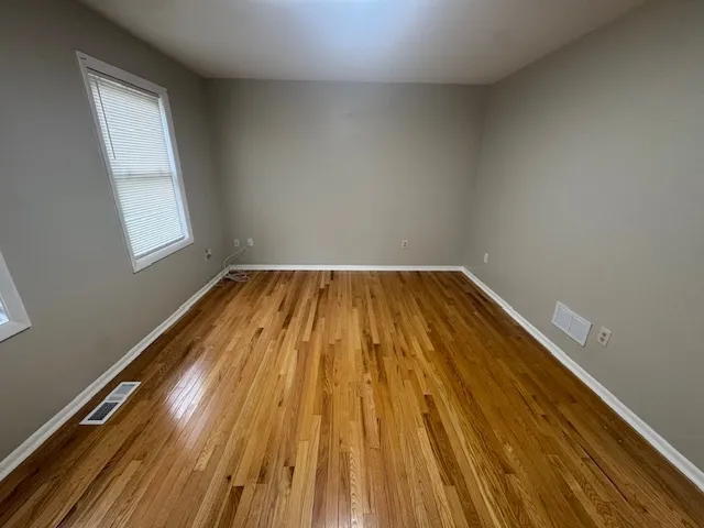 a view of wooden floor in a room