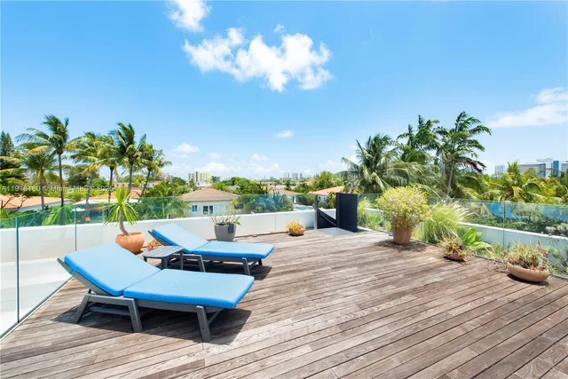 a view of outdoor space with seating