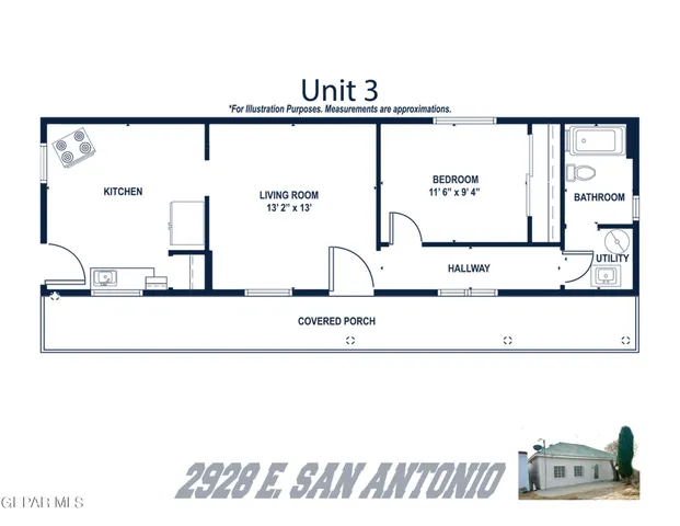 $200,000 | 2928 East San Antonio Avenue, El Paso, TX 79905