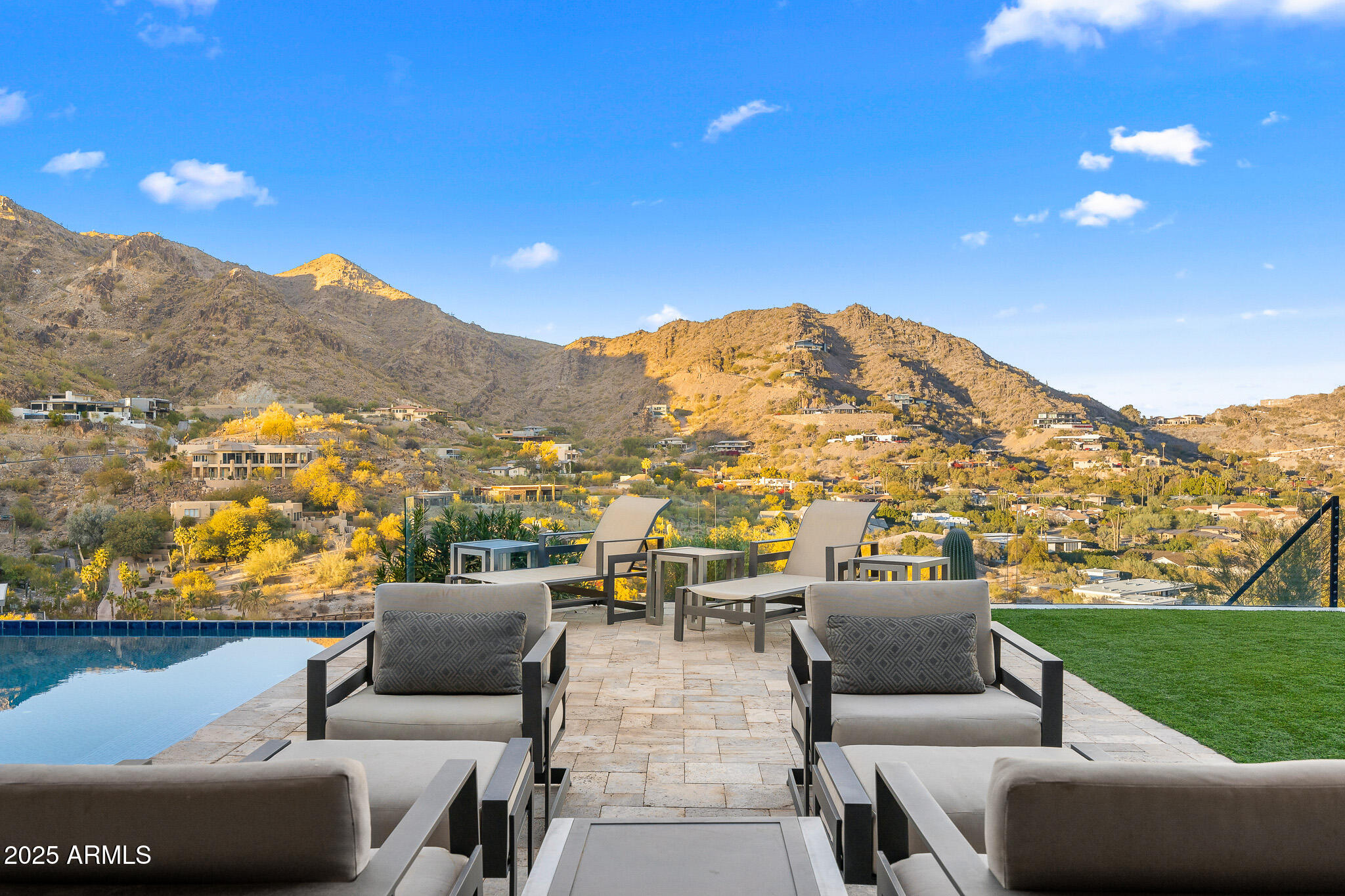 4129 East Sandy Mountain Road Paradise Valley, AZ 85253 - Photo 6 of 76 a view of a terrace with furniture