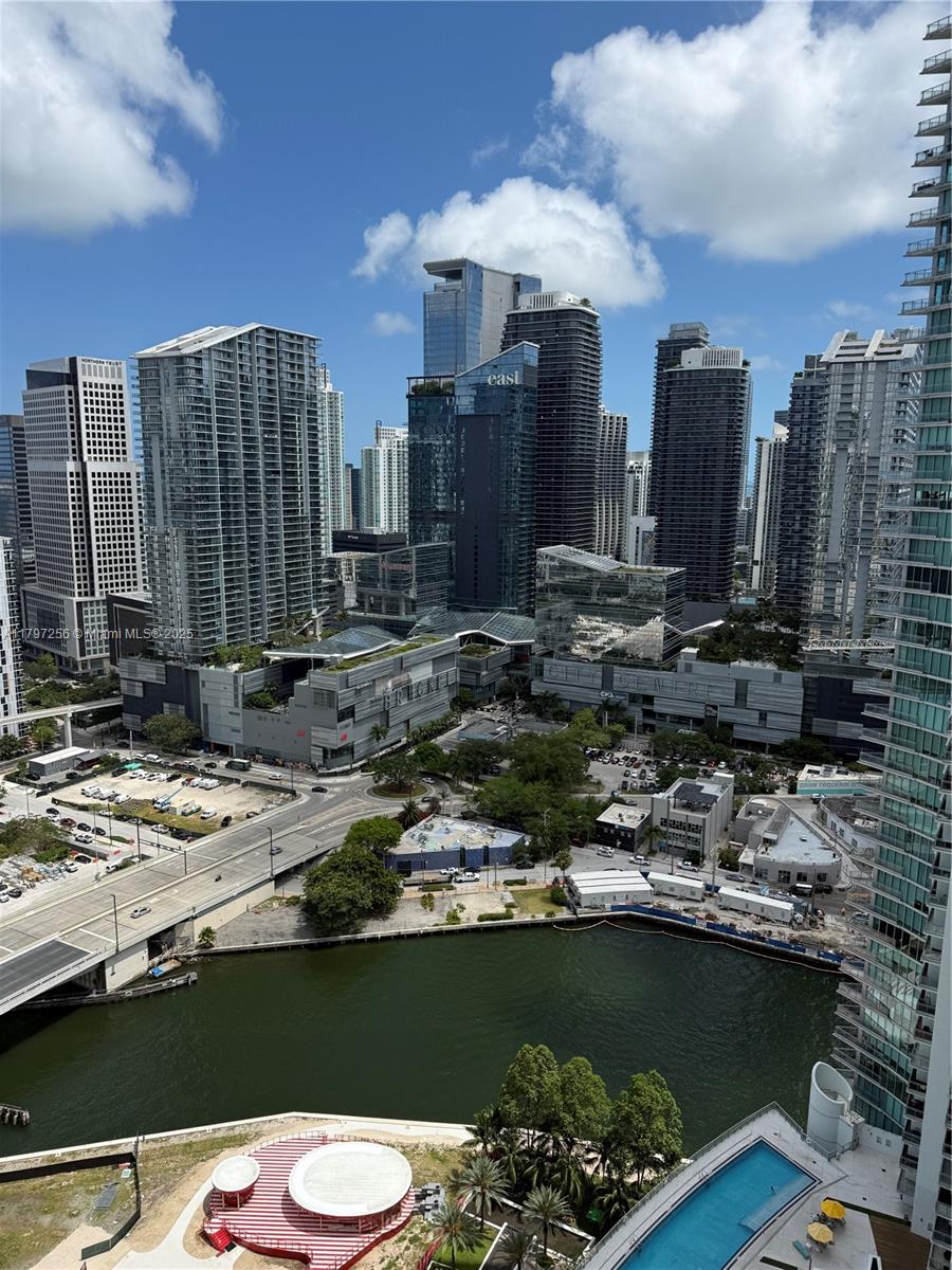 90 Southwest 3rd Street, Unit 3601 Miami, FL 33130 - Photo 24 of 49 a view of a city with tall buildings