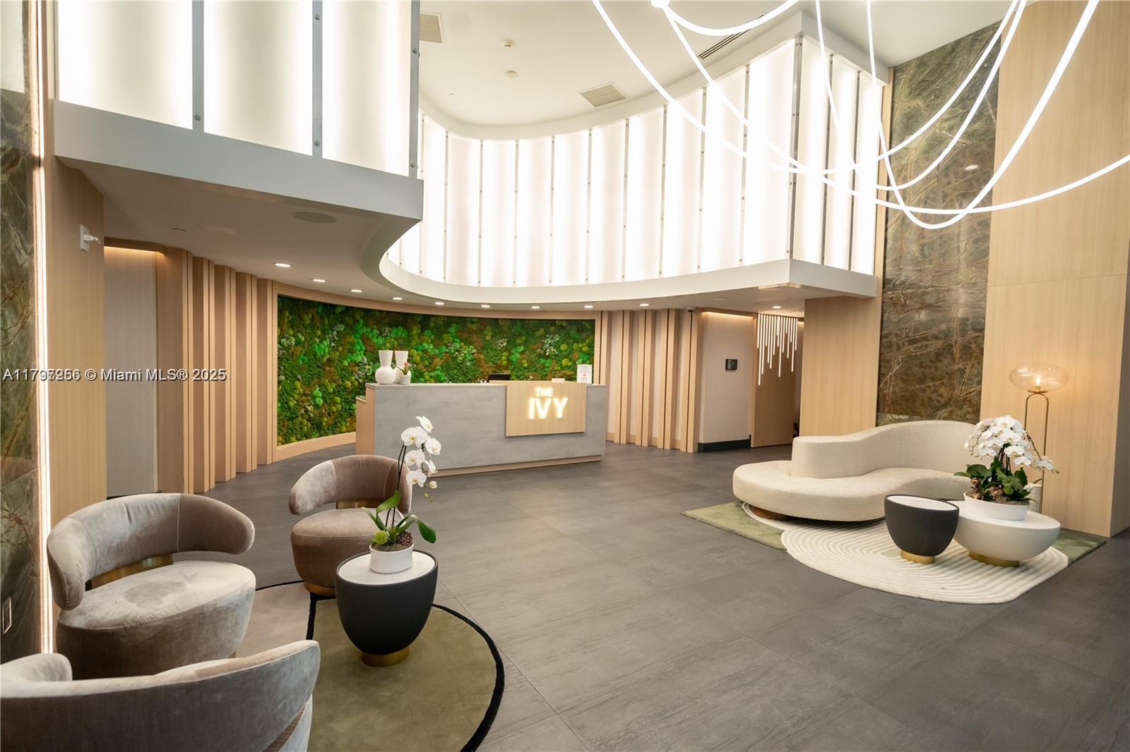 90 Southwest 3rd Street, Unit 3601 Miami, FL 33130 - Photo 25 of 49 a living room with furniture and a large window