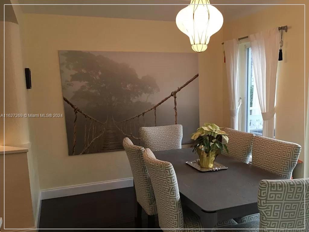 8818 Abbott Avenue Surfside, FL 33154 - Photo 12 of 28 a dining room with furniture and window