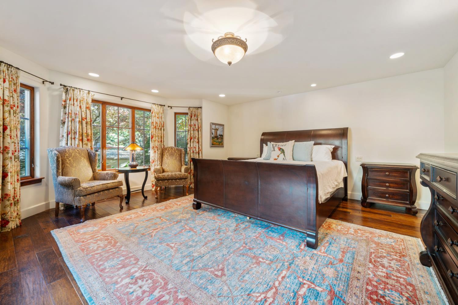 4581 Highway 4 Murphys, CA 95247 - Photo 34 of 65 a bedroom with furniture and a flat screen tv