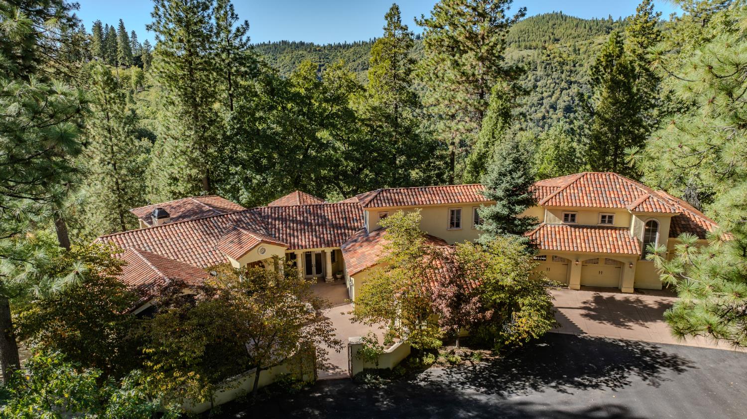 4581 Highway 4 Murphys, CA 95247 - Photo 61 of 65 an aerial view of a house with yard and green space