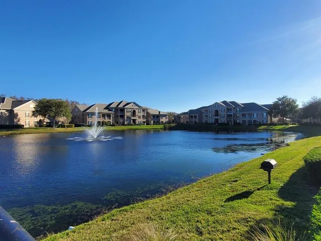 a view of a city with lake view