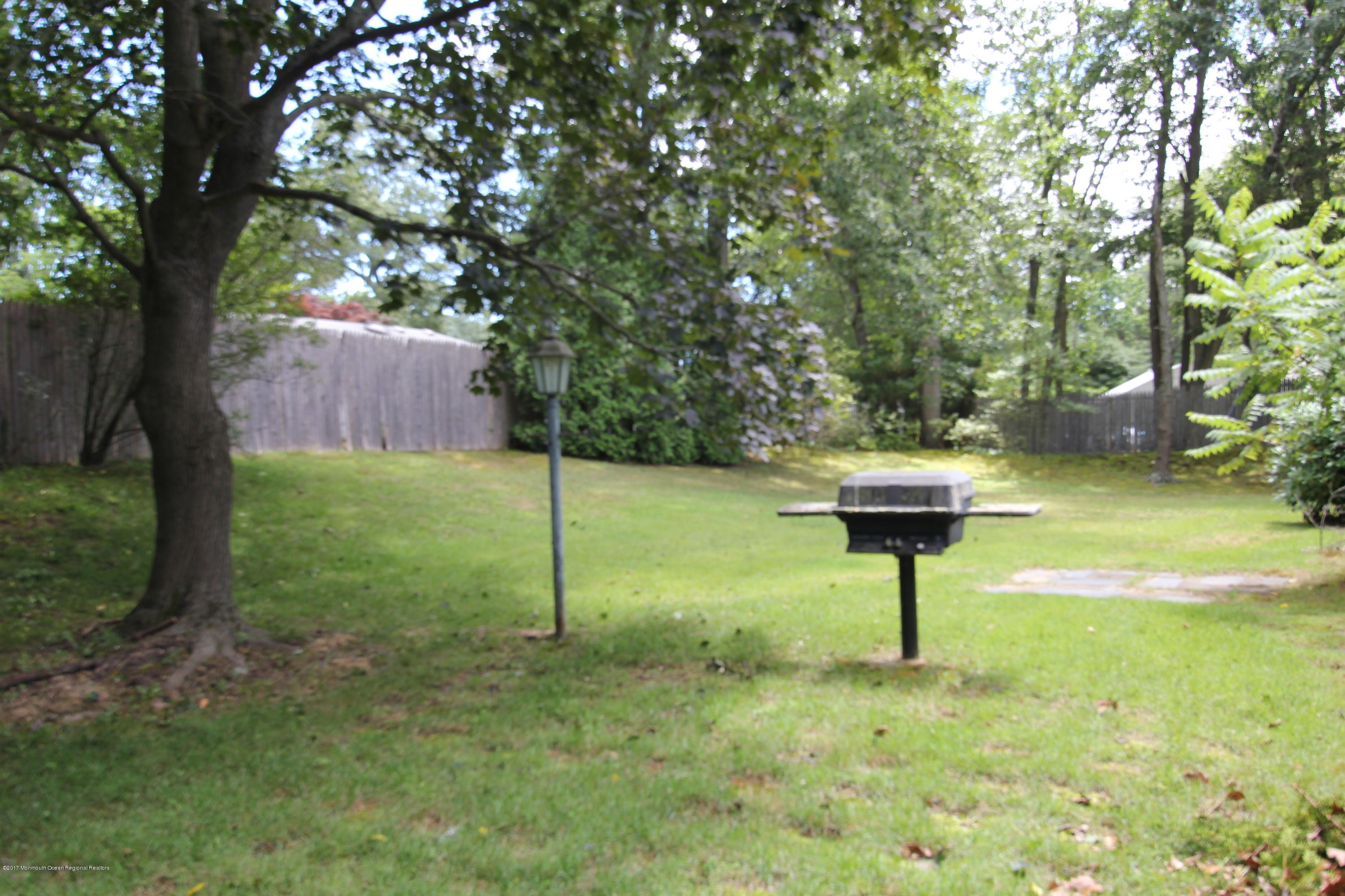 904 Fordham Road Neptune Township, NJ 07753 - Photo 16 of 24 a backyard of a house with lots of plants and tree
