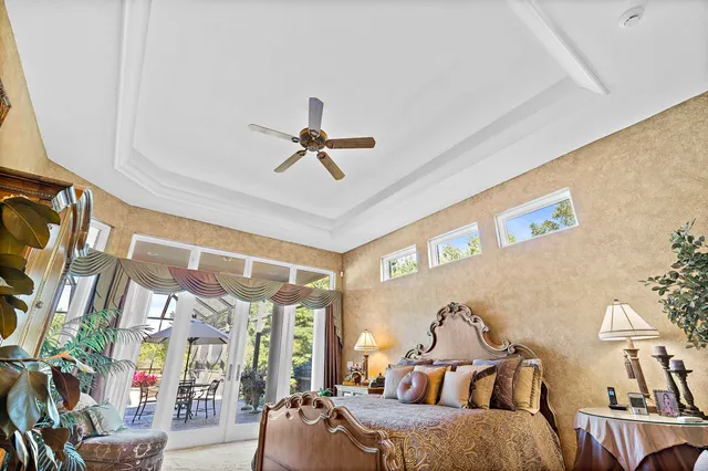a bath tub sitting in front of a bathroom