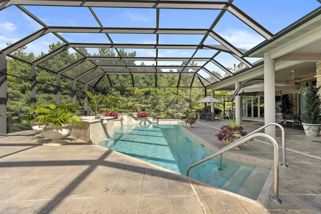 a view of a lake with a mountain and a lake view