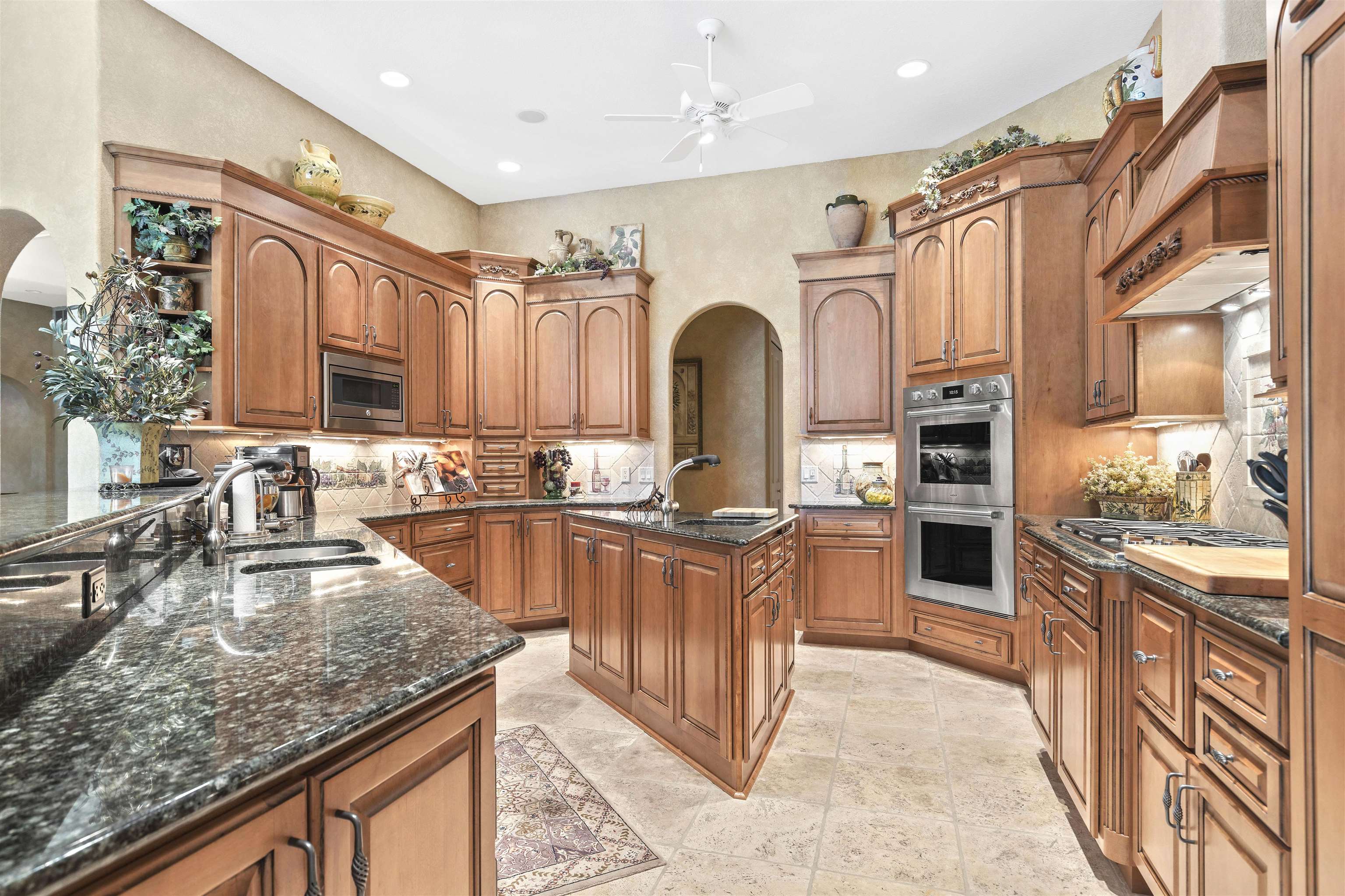 17278 Laube Road Davis, IL 61019 - Photo 10 of 97 a kitchen with stainless steel appliances granite countertop a sink stove and refrigerator