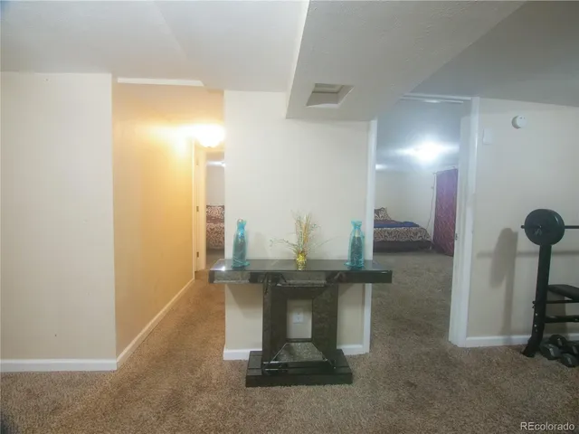 a room with view of a bathroom