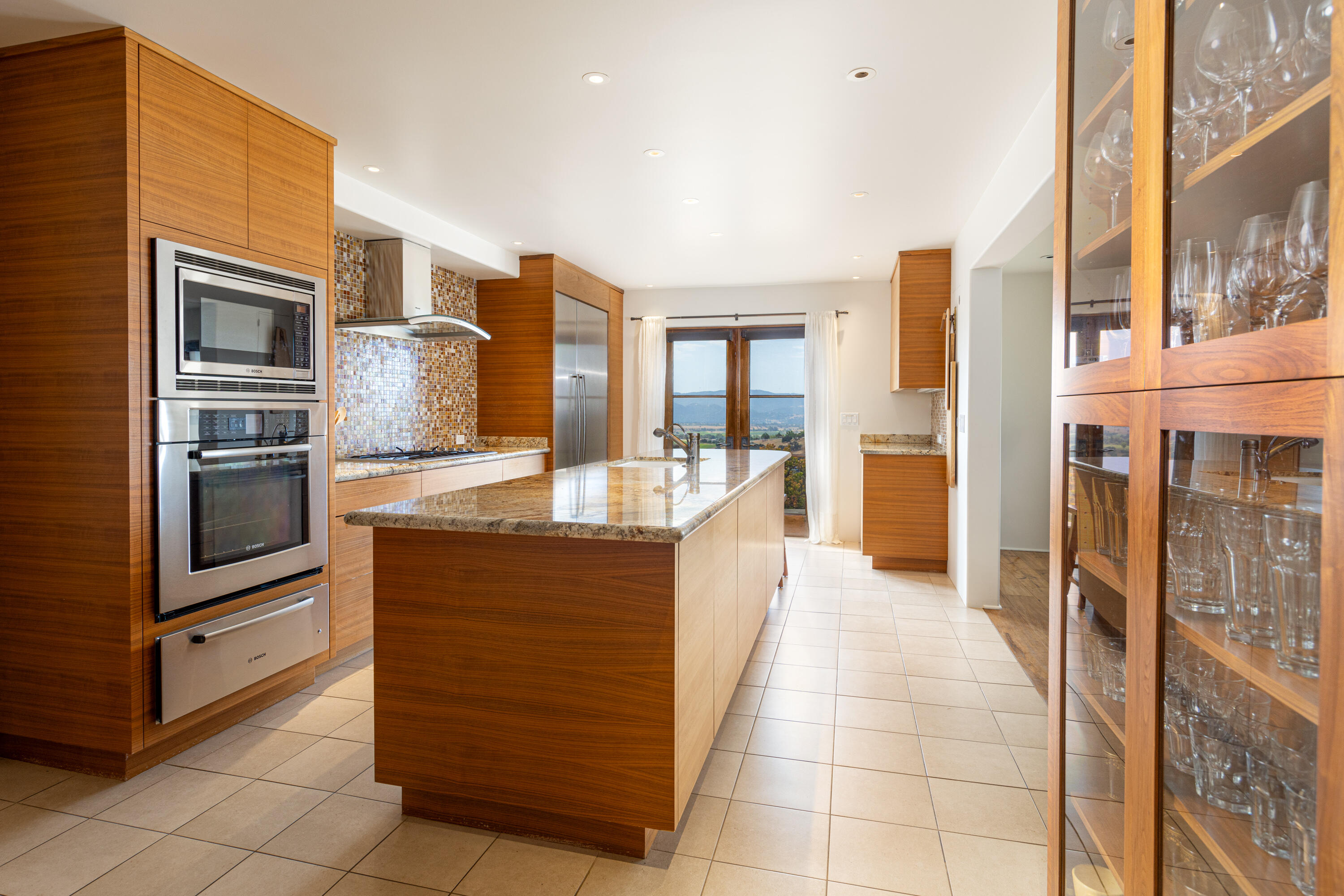 3001 Long Valley Road Santa Ynez, CA 93460 - Photo 12 of 52 a kitchen with stainless steel appliances granite countertop a refrigerator and a stove