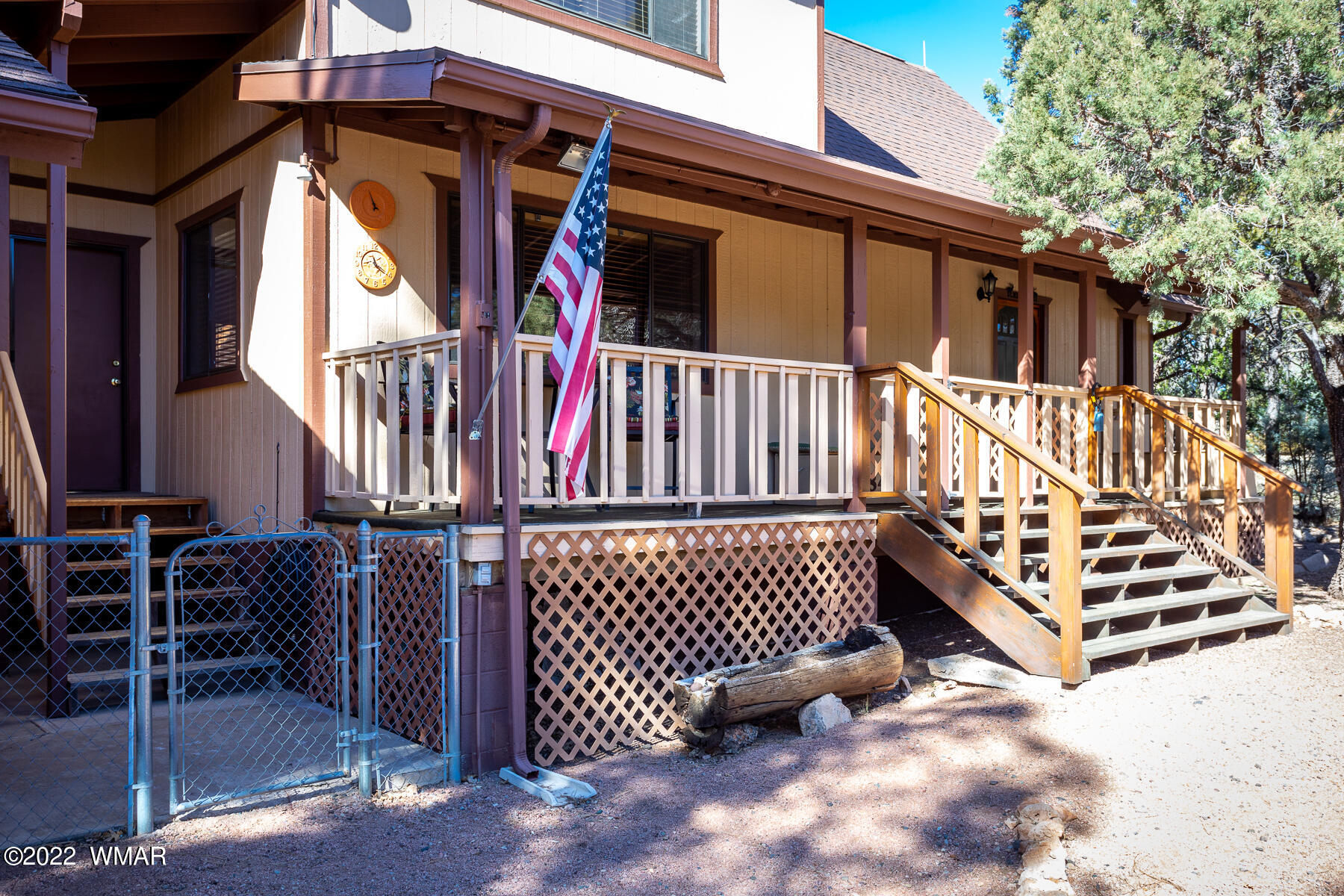 2840 Lodgepole Road Overgaard, AZ 85933 - Photo 7 of 30 a view of a house with wooden fence