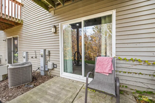 a house view with a sitting space