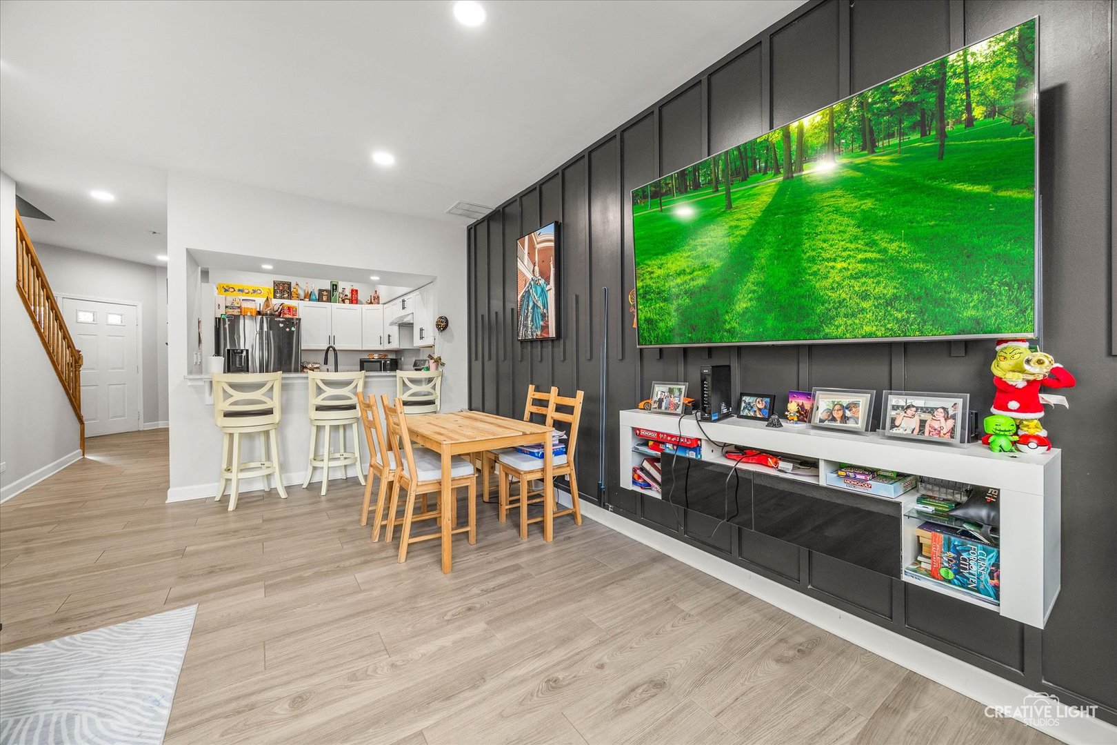 1426 Grandview Court Algonquin, IL 60102 - Photo 7 of 28 a view of a dining room with furniture window and wooden floor