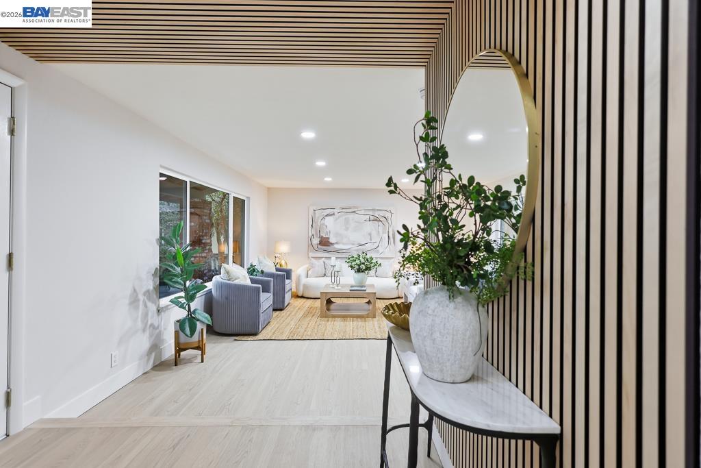 74 Hazelnut Court San Ramon, CA 94583 - Photo 30 of 60 a view of a hallway with furniture and front door