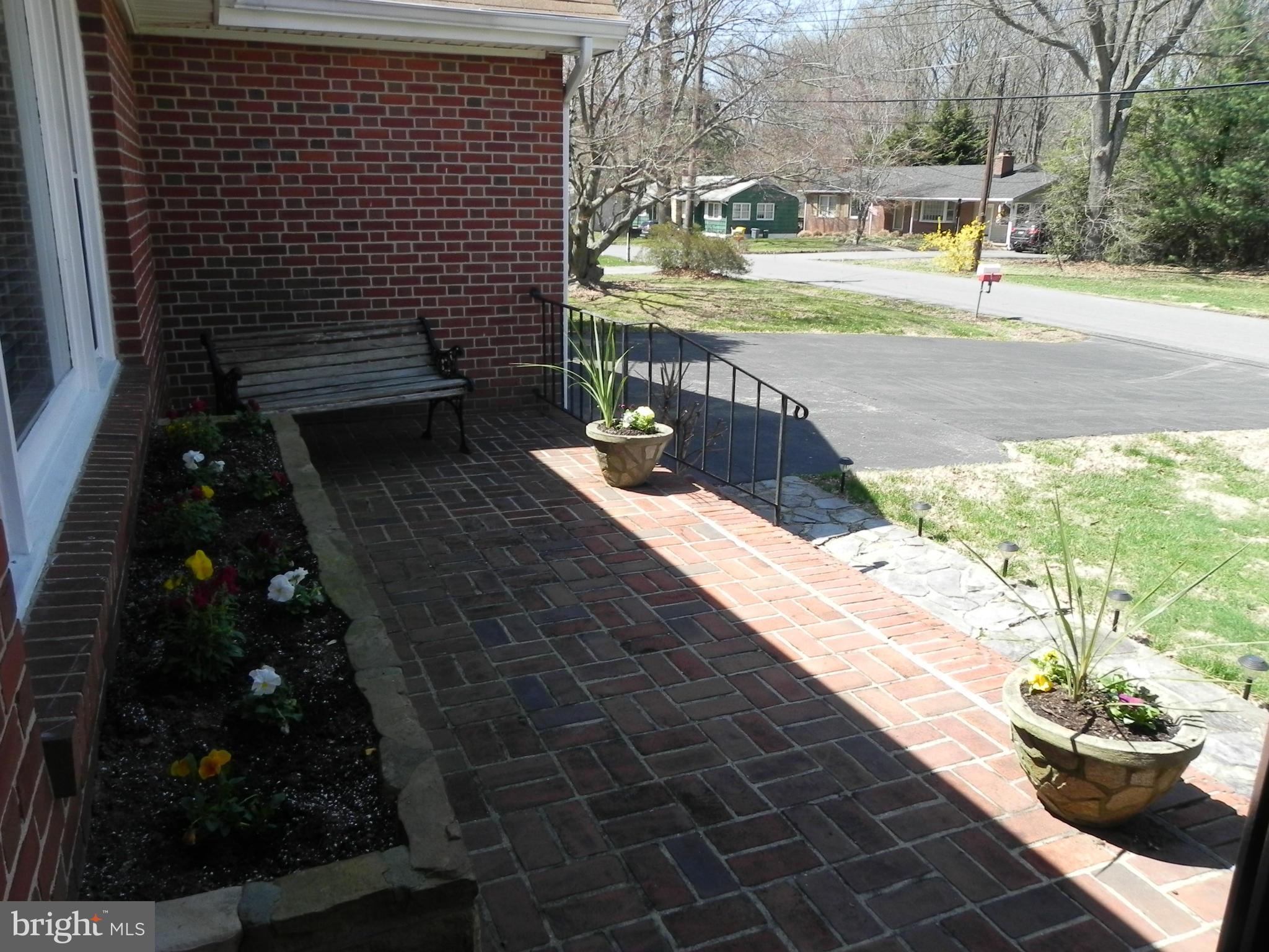 505 Ridge Road Annapolis, MD 21401 - Photo 19 of 30 Front brick porch