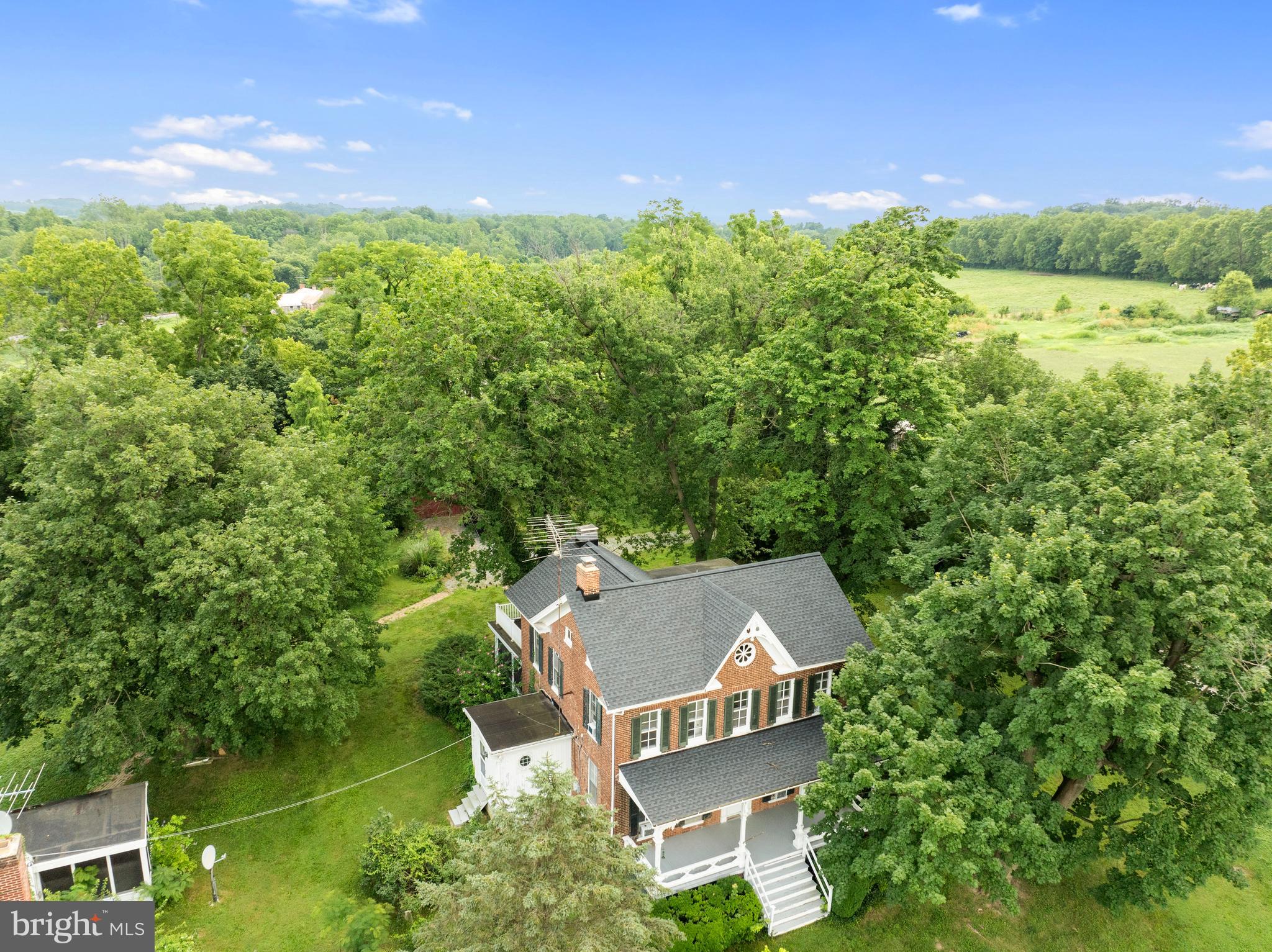 431 Mckinstrys Mill Road Union Bridge, MD 21791 - Photo 93 of 99 an aerial view of a house with a yard