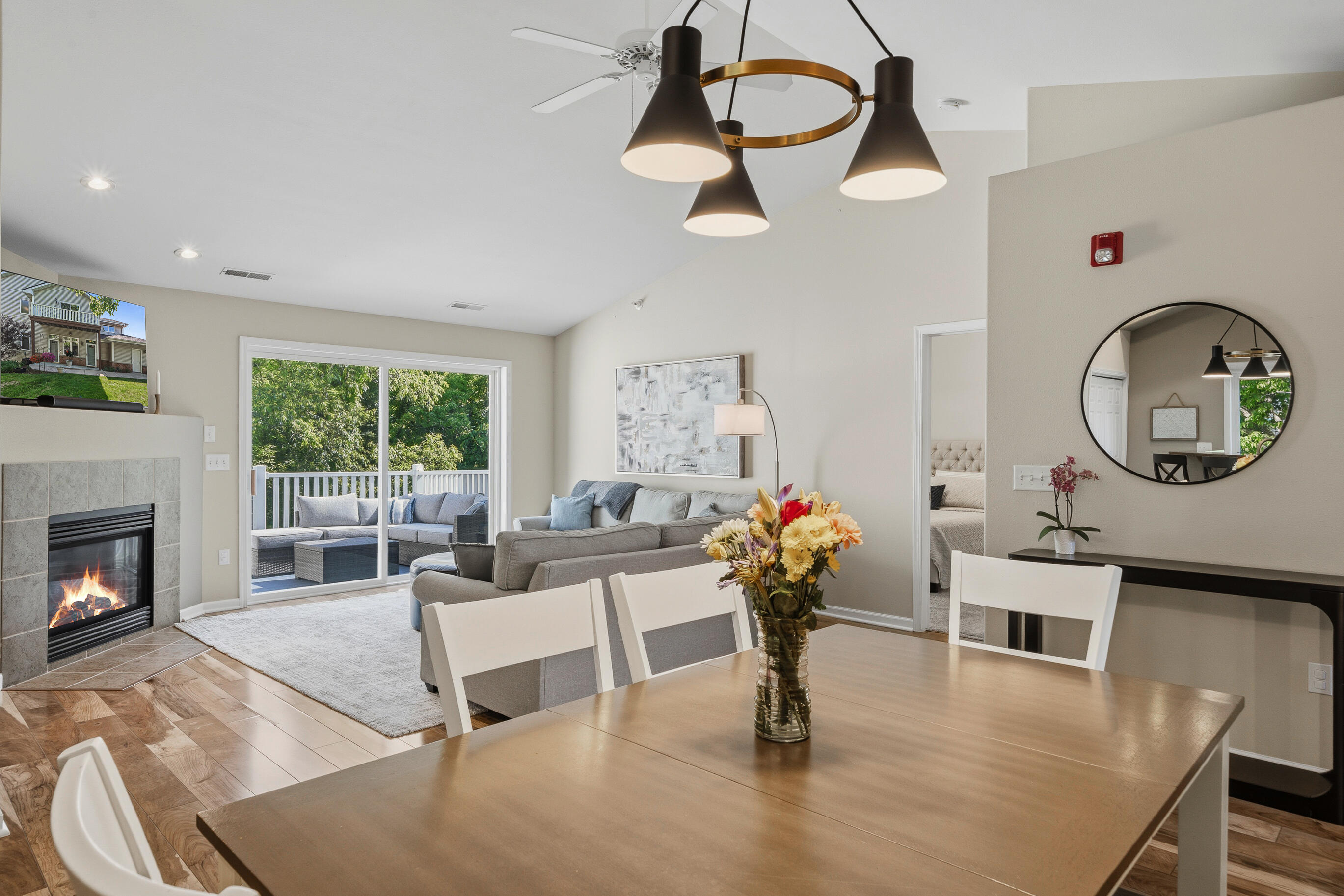 370 East Veterans Way, Unit 5 Mukwonago, WI 53149 - Photo 7 of 56 Dining Open to Living Room