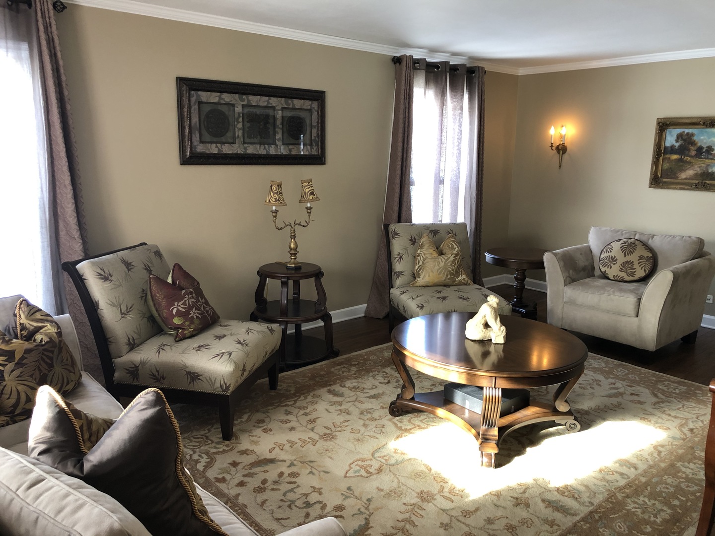 3324 Lake Knoll Drive Northbrook, IL 60062 - Photo 13 of 27 a living room with furniture and a rug